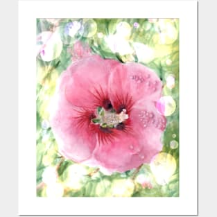 Pink Flower Posters and Art